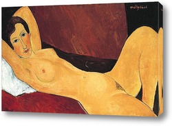    Лежащая обнаженная, 1915