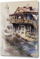   Картина Старый дом