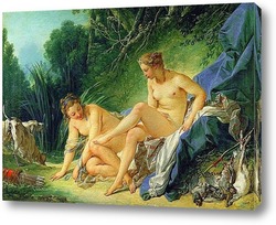   Картина Диана отдыхает после ванны, 1742