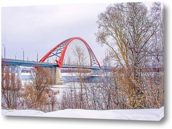  Коммунальный и метромост в Новосибирске