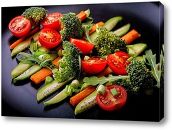  Салат из свежих овощей ( вертикальный)