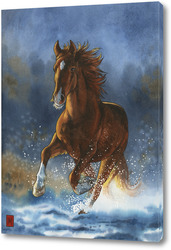   Постер Акварель "Лошадь"
