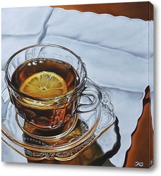  Картина Чай с лимоном