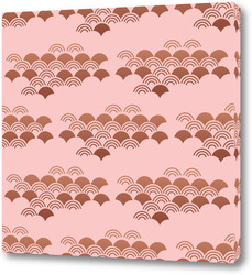   Постер Розовое японское море