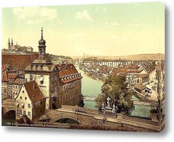  Колокольня , Ротенбург (т.е. об-дер-Таубер), Бавария, Германия. 1890-1900 гг