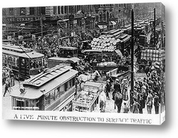    Пробка в Чикаго, 1909г.