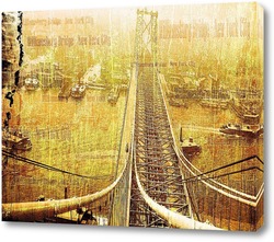   Постер Вильямсбургский мост