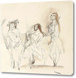    Три девушки, 1917 