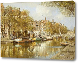  Вид на Амстердам