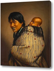   Постер Хеени Хирини с ребёнком 