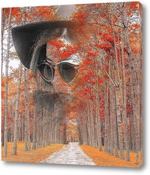   Постер Дорога в осень