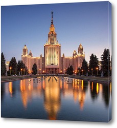    Высотка МГУ. Москва.