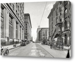    Лебединая улица, Буффало, Нью-Йорк, 1911