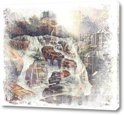   Постер Стремительный водопад