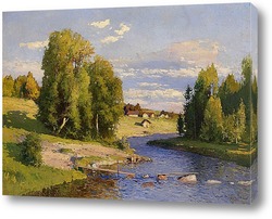  Луг залитый солнцем, 1913