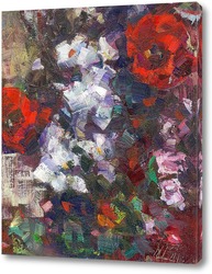  Н. Фешин Натюрморт с цветами (авторская копия)