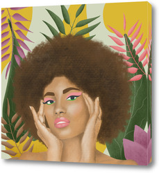   Постер Afro-girl