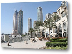  Городской пейзаж в Дубае