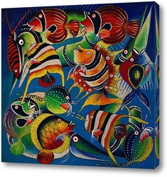   Картина Рыбы Африки