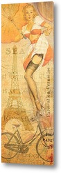 Pin up купальщица