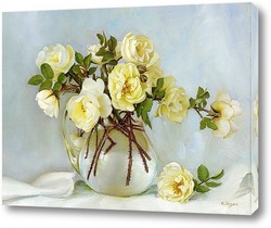  Белые розы