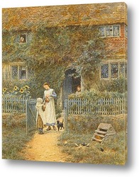 Женщина с корзиной, 1887