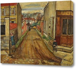   Картина Улица на Монмартре