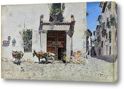   Картина Дверь дома в Толедо (1875-1878)