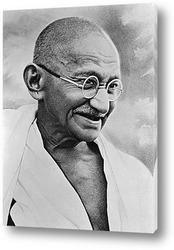   Постер Ганди