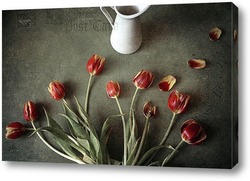    Тюльпаны на столе