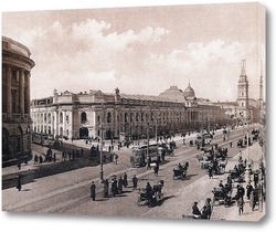   Постер  Невский проспект. Гостиный двор 1908