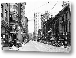  \"Flatiron Building\"в Нью-Йорке.