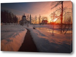  По замерзшей реке