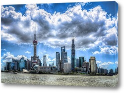   Постер Downtown Shanghai