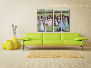 Модульная картина Ипподром