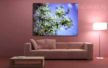 Модульная картина Цвела черемуха