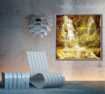 Модульная картина Сказочный водопад