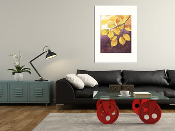 Модульная картина Акварель "Осенние листья"