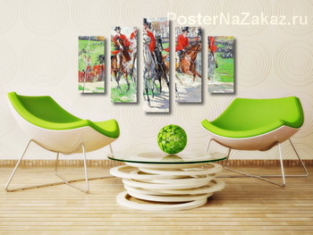 Модульная картина Париж, 1885