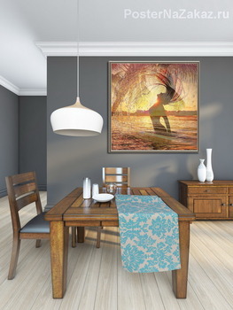 Модульная картина Тропический рай