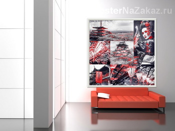 Модульная картина Японская культура