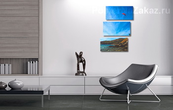 Модульная картина Игры с небом