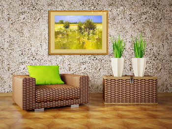 Модульная картина Ромашки