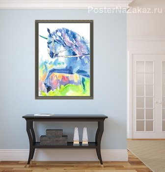 Модульная картина Единорог