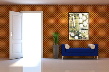 Модульная картина Гольф на природе