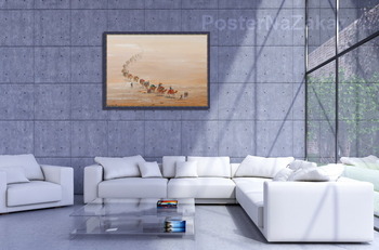 Модульная картина Караван