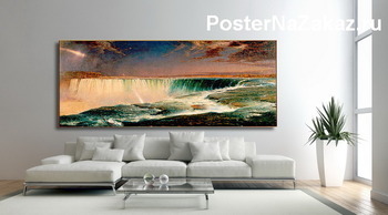 Модульная картина Ниагара 1857