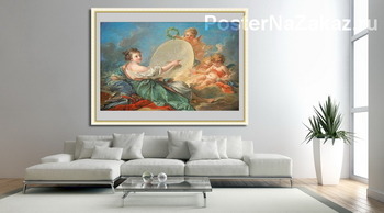 Модульная картина Аллегория изобразительного искусства