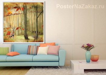 Модульная картина Сказочный лес