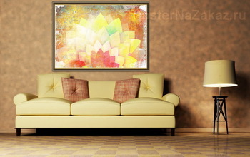 Модульная картина Лепестки цветка